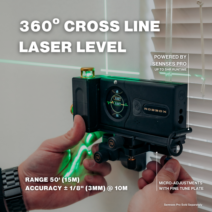 Sennses Pro + 360º Laser Level Kit